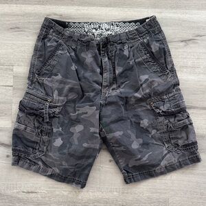 Camo Cargo Shorts
